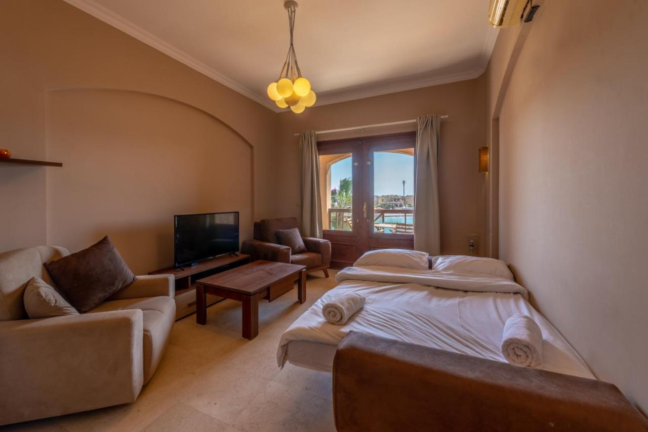 Sabina Classy 1 Bedroom Apartment Lagoon View & Pool El Gouna Hurghada Esterno foto